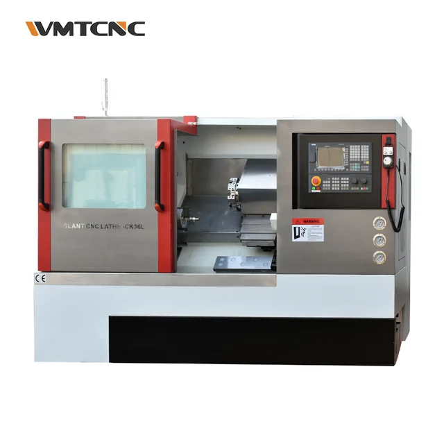Slant bed CNC lathe machine