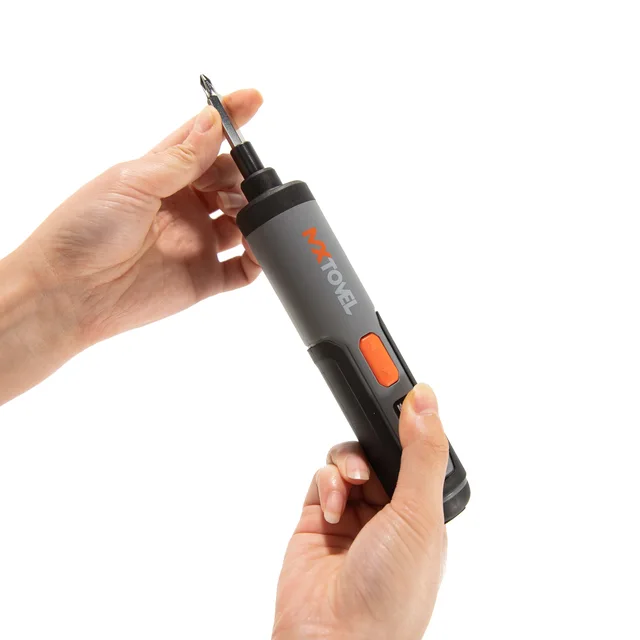 MXTOVEL 4.0V Portable 5Nm Cordless Screwdriver kit for home use