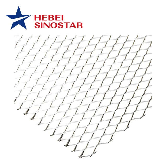 Flattened Carbon Steel Expanded Metal Sheet