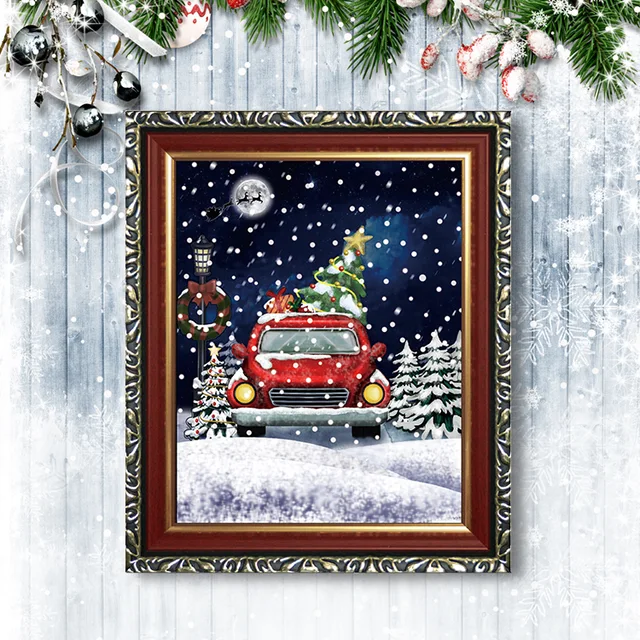 Christmas wall decoration