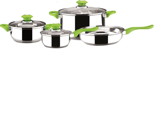7pcs stainless steel cookware set