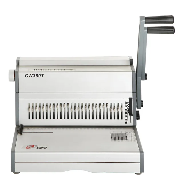 Double wire book binding machine CW360T