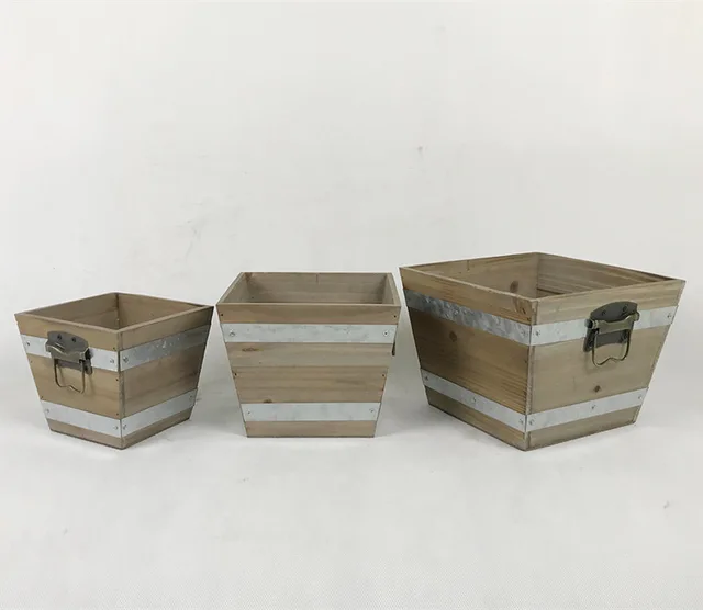 Wooden Pot