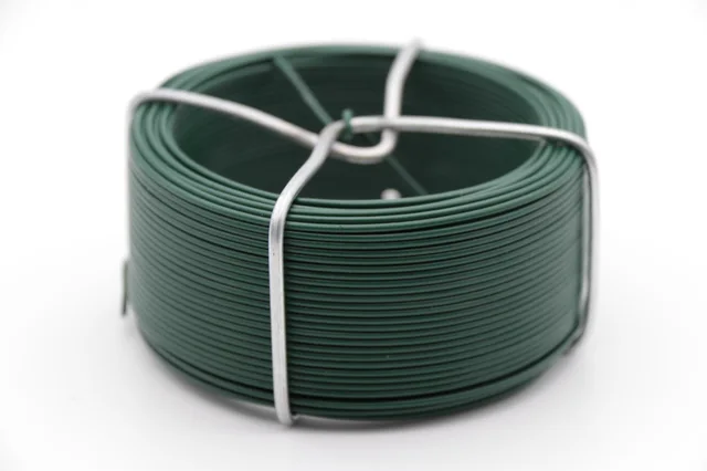Garden wire with holder Plastic Coated Wire Galvanized For Garden Binding Small coil wire