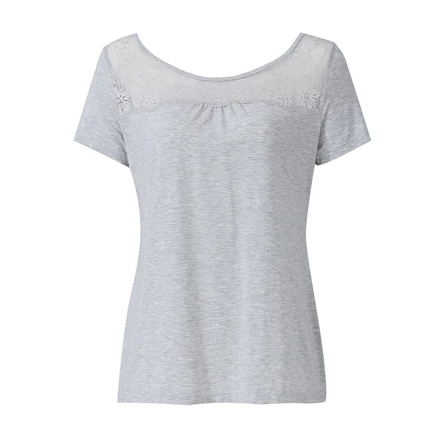 Ladies Lace Top Shirt Without Sleeve Lace