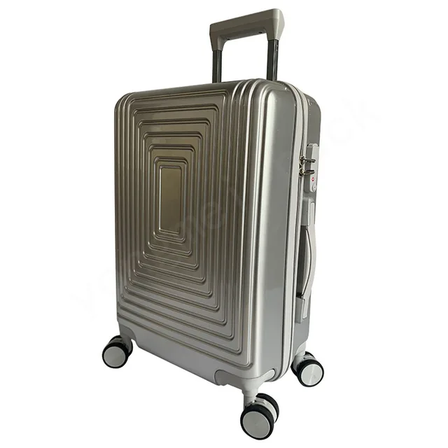 Luggage Trolley Luggage ABS+pc Case Aluminum Tie Rod