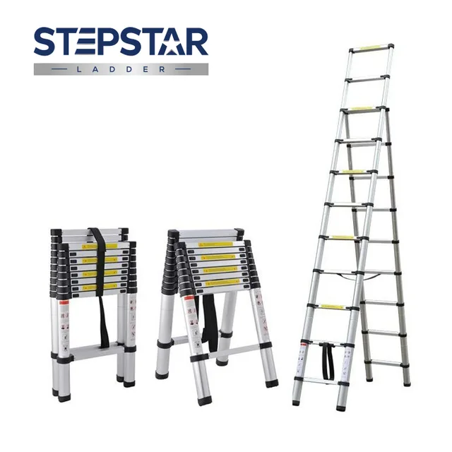 Telescopic Folding Step Ladder