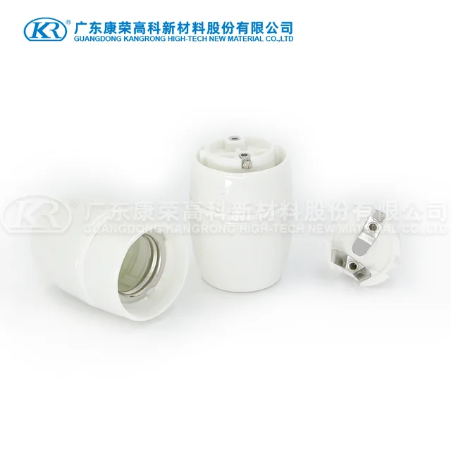 K547J04 E27Ceramic Edison Screw Lampholder
