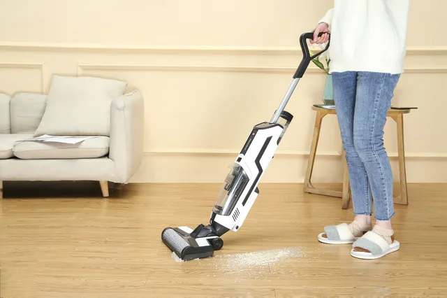MAMIBOT FLOMO I cordless floor washer with Wet-Dry Vacuum and Mop