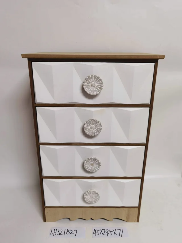 MDF storage drawer cabinet