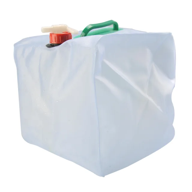 Recyclable Camping 20L Water Bucket Foldable Water Containers With Handle
