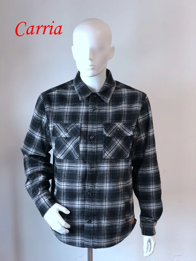 Men's wool shirts,wool polyester shirts,men's jacket shirts