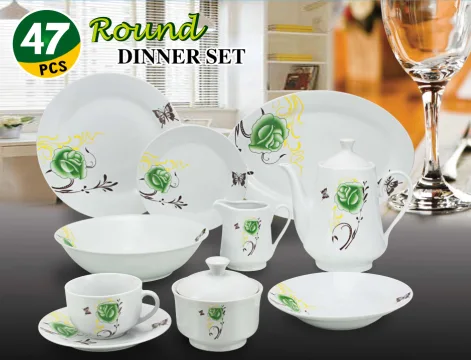 47pcs porcelain dinner set