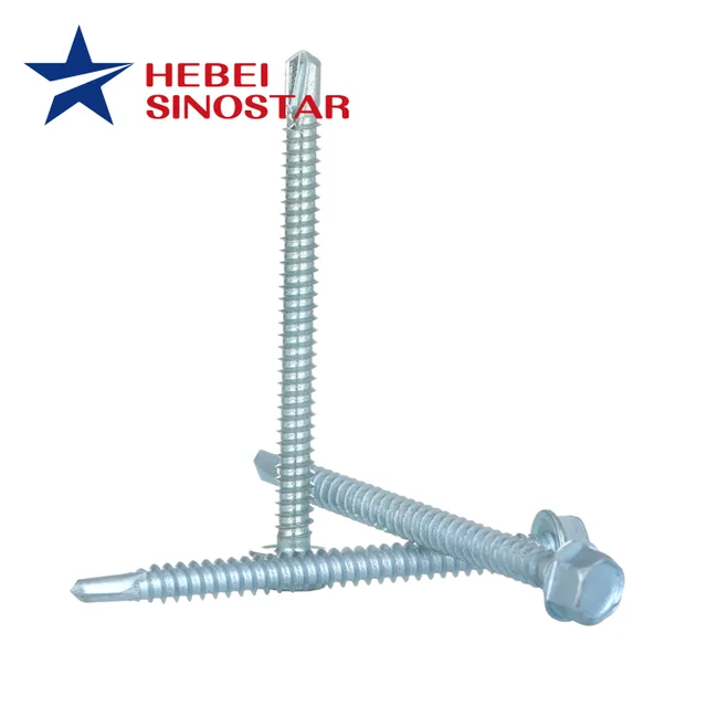Hex Washer Drilling Screws （Tornillo）