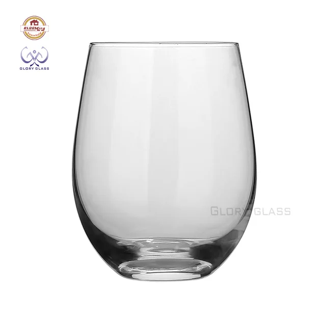 Single glass cup