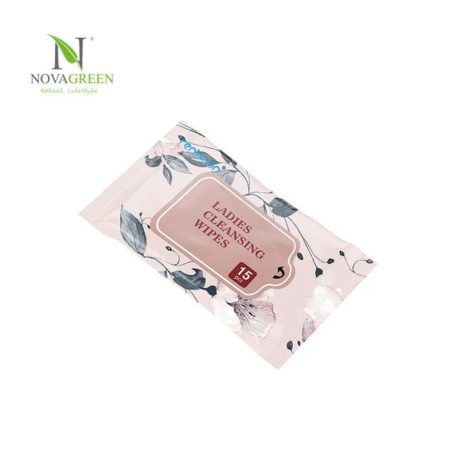 Small package ladies clean wipes
