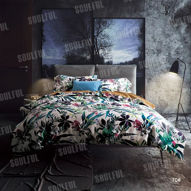 100%cotton duvet cover bedding sets digital print