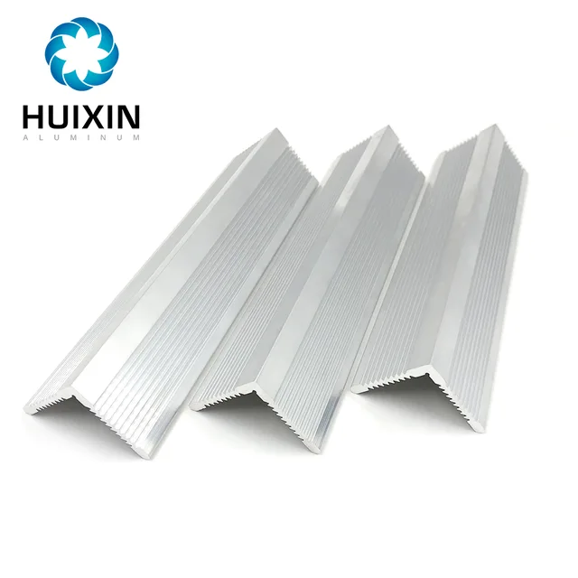 OEM Aluminum Profile aluminum angle extrusions slotted aluminium angle