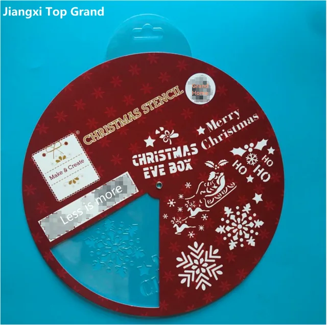 Christmas Stencil With 6 Design