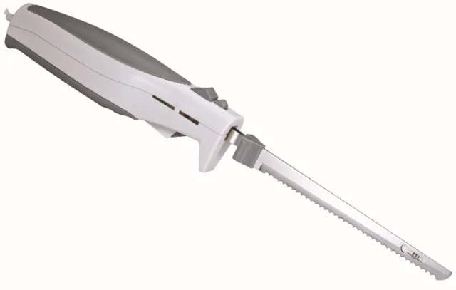Ergonomic grip electric knife