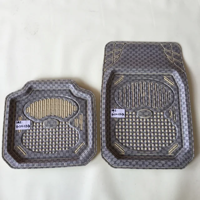 Natural rubber car mat