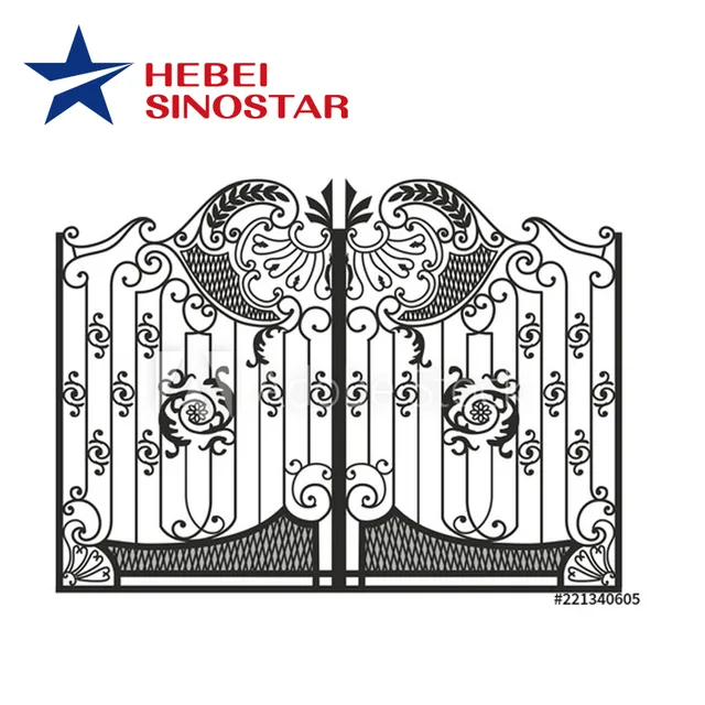 Decorative Wrought Iron Gates