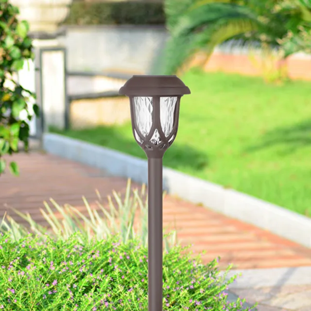 Solar Brown Plastic Lawn Lights