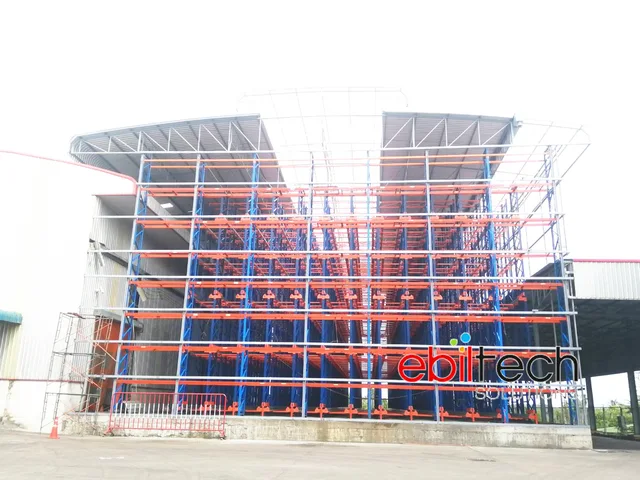High-density storage solution,Rack Support Building,stereoscopic warehouse,