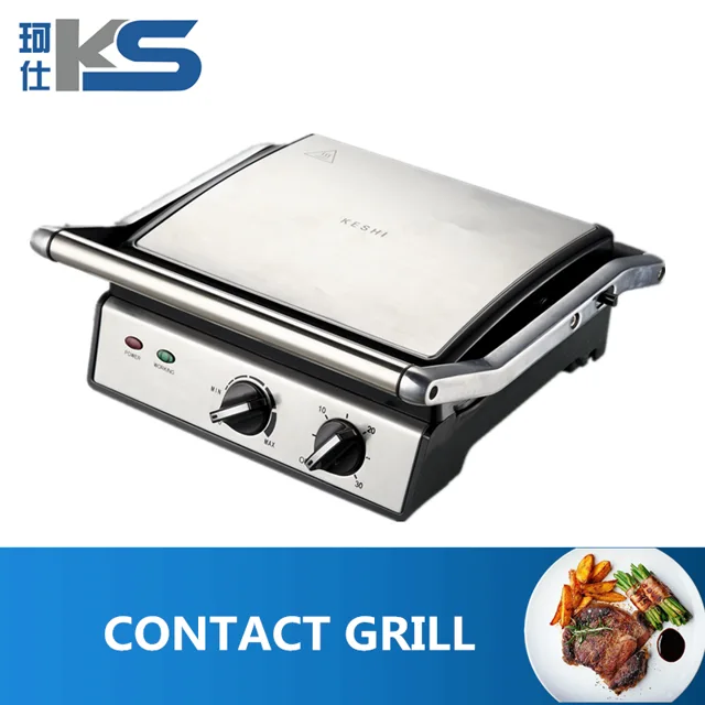 Detachable contact grill