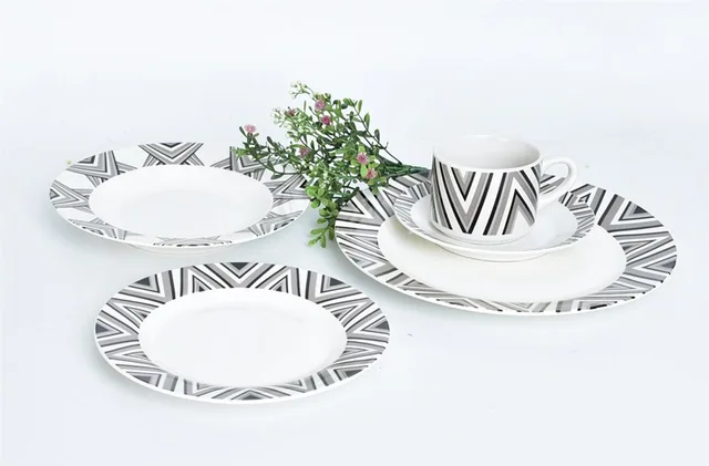 Strip 20pcs dinner set