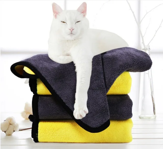 Pet washing towel Microfiber cleaning towel Microfiber cleaning cloth
