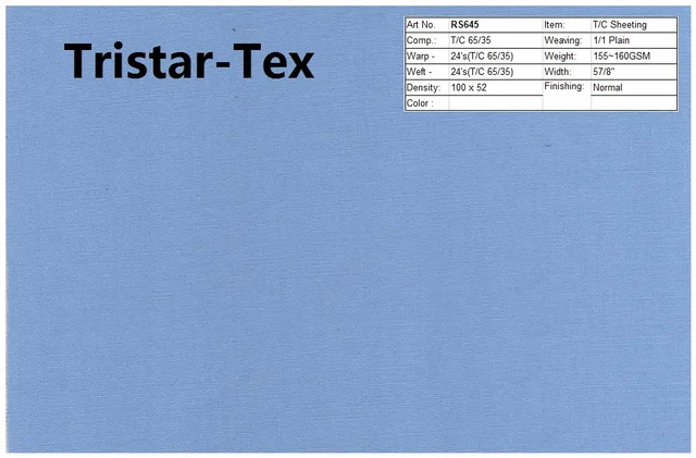 Hospital Fabric-T/C Poplin-RS645-155GSM