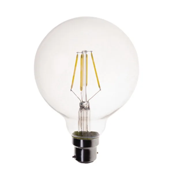 Led filament bulb G80 4w-12w