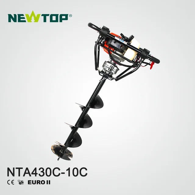 Hand Soil Piling Earth Auger Drill Bits NTA430C-10C