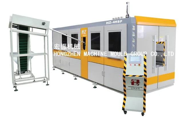 High Speed Fully Automatic Blow Moulding Machine 4 cavity