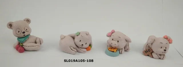 Resin decoration, key chain - animal