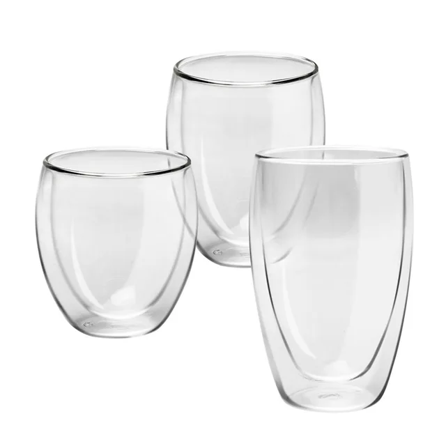 Drinking Glasses Double Wall Glass Cup