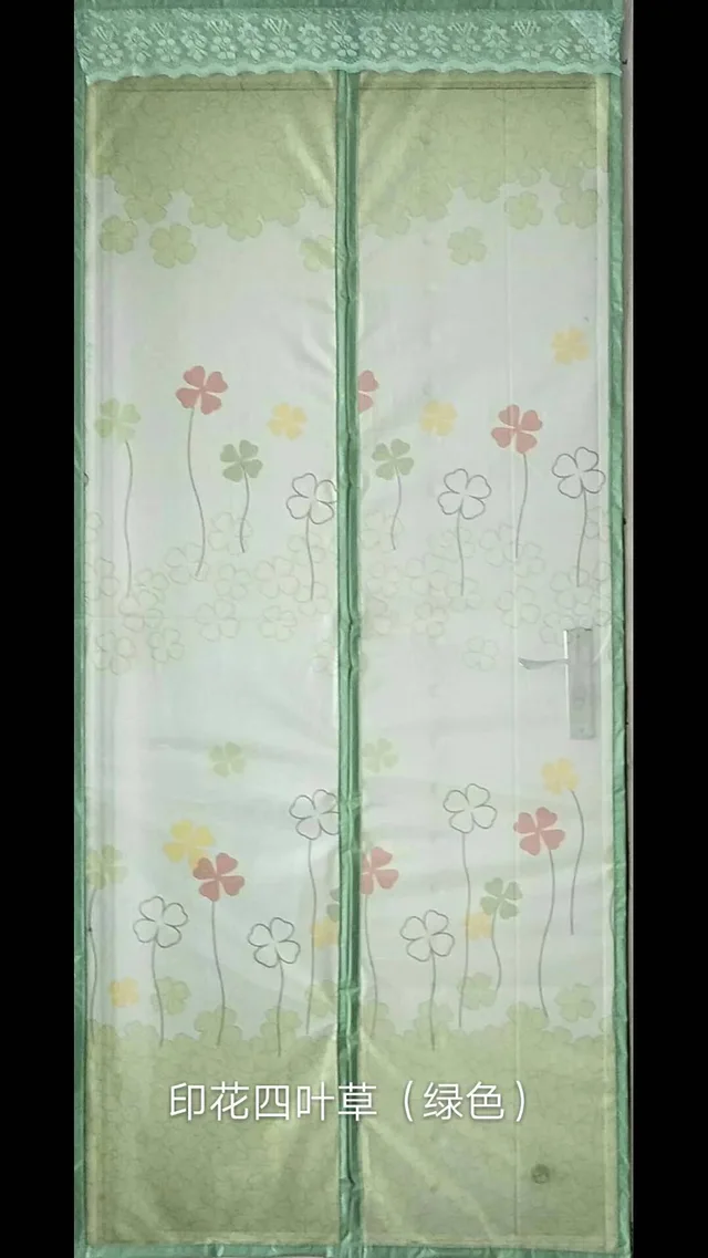 Magnetic door screen