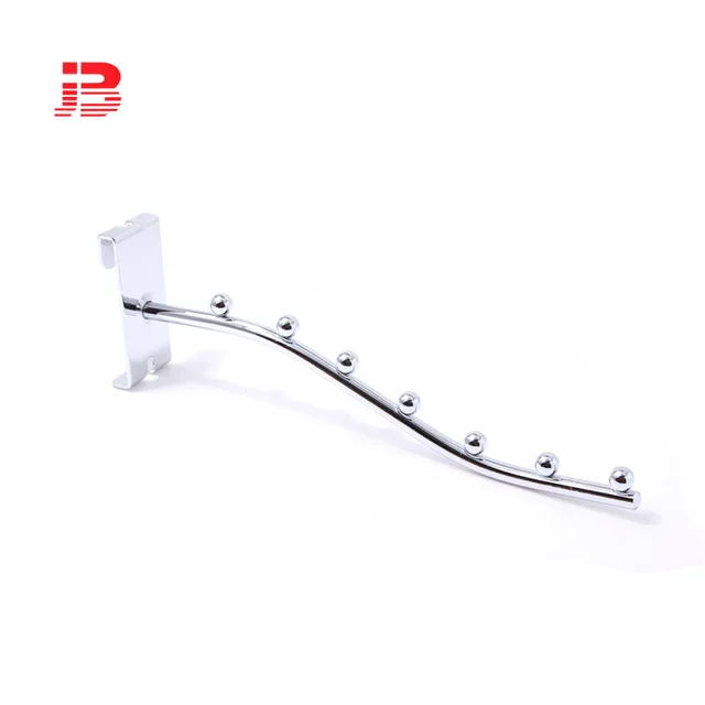 Gridwall hook with 7 beads