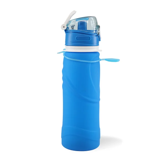 GOX Sports Collapsible Silicone Water Bottle BPA Free For Outdoor Sports