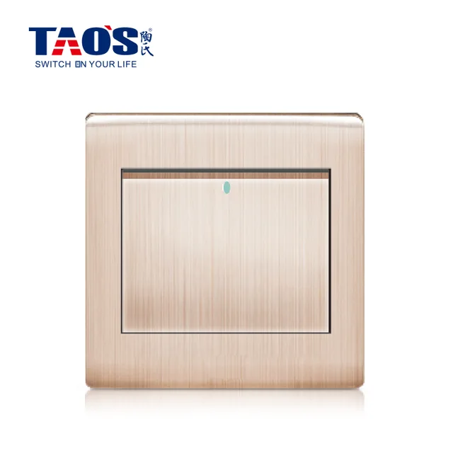 10A 1 gang 1 way / 2 way switch