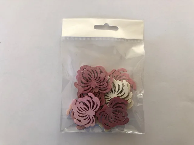 Wooden flower in pb