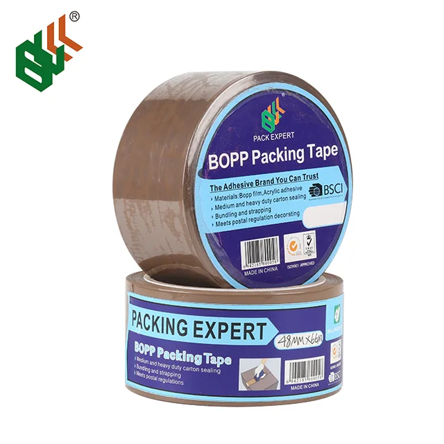 Brown BOPP packing tape