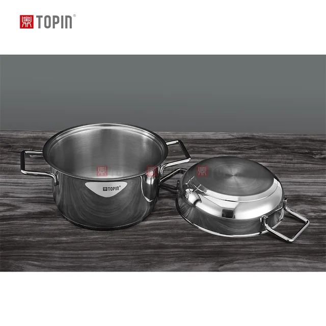 Topin stainless steel cookpot 20cm set