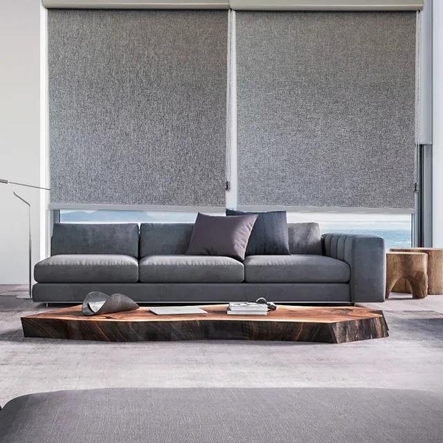 Blackout roller blind
