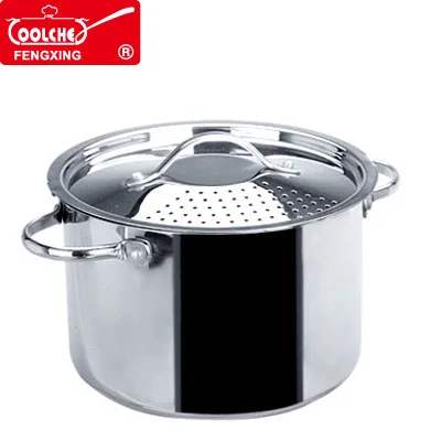 Stainless steel pasta pot