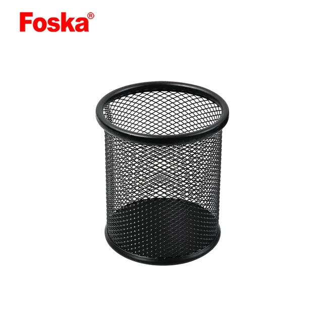 Foska good quality office metal pencil holder