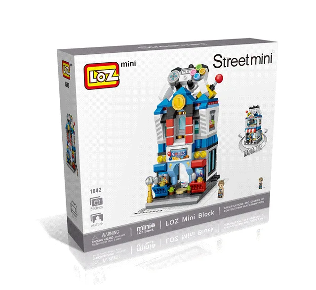 LOZ kid's intelligence toys mini street Series - Game Center