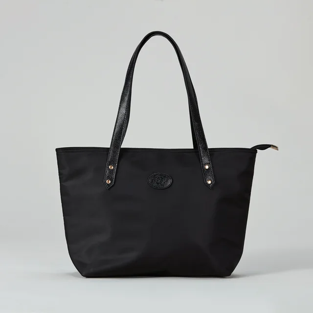 230T oxford custom waterproof fashion high quality colorful shopping bag with handle