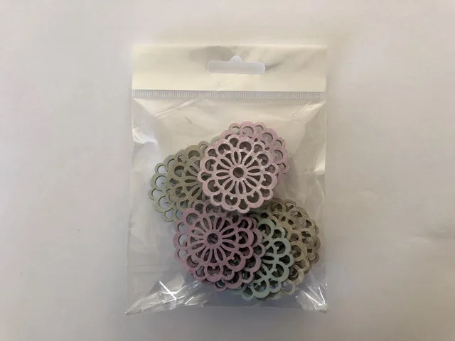 Wooden flower in pb